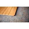 48"x52" Standard Chair Floor Mat Natural/Bamboo - Anji Mountain: Durable Felt Backing, Indoor Use, Easy to Clean - 4 of 4