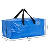 REGALWOVEN Clothes Storage Bags Moving and Foldable Bags with Handles 2 Pcs - 2 of 4