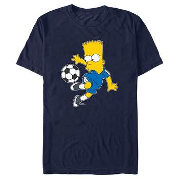 Men's The Simpsons Bart Soccer Pro T-Shirt