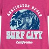 Girls' - Instant Message - Surf City Fitted Short Sleeve Graphic T-Shirt - 2 of 4