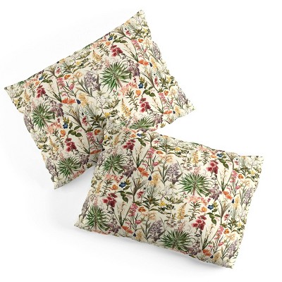 Deny Designs Full/Queen Burcu Korkmazyurek Secret Garden Comforter and Pillow Sham Set Cream: Abstract Non-Woven Fabric Bedding — фото 4