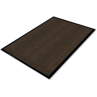 Genuine Joe - Gold Dual-Rib Hard Surface Floor Mat - Hard Floor - Polypropylene