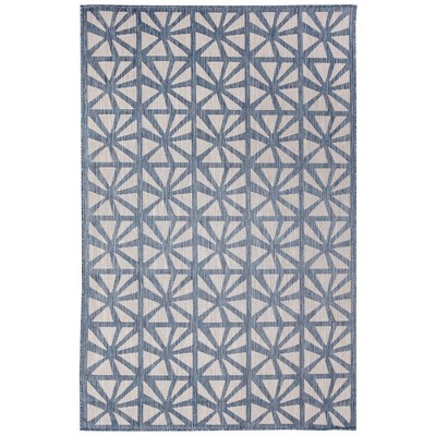 Liora Manne Carmel  Indoor/Outdoor Rug  Navy..