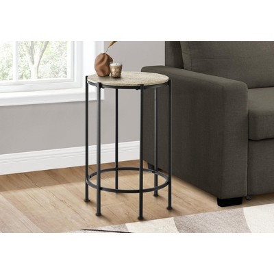 Vynxaria Contemporary Accent Table - Stylish? Side Table for Living Room & Bedroom