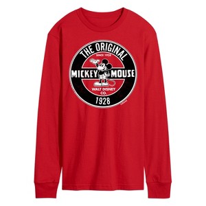 Men's - Disney - The Original Mickey Mouse Long Sleeve Graphic T-Shirt - 1 of 3