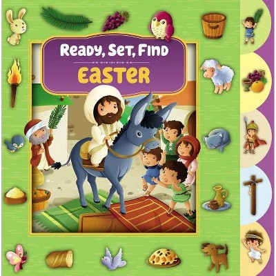 Ready, Set, Find Easter - by  Zondervan (Board Book)