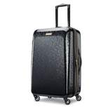 American Tourister Belle Voyage Hardside Medium Checked Spinner Suitcase - Black