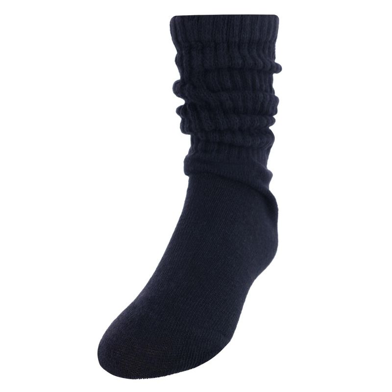 CTM Girl's Super Soft Slouch Socks (1 Pair), 1 of 2
