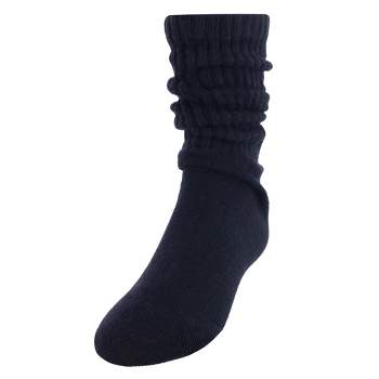 CTM Girl's Super Soft Slouch Socks (1 Pair)