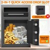 HANPURE Carbon Steel Digital Depository Safe with Electronic Code Lock and Deposit Slot for Home, Hotel, Restaurant, and Office - 4 of 4