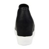 Journee Collection Womens Cardi Round Toe Slip On Wedge Sneakers - 3 of 4