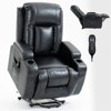NicBex Recliner Chair for Elderly Power Lift Chair Massage Chair with Heating for Living Room Recliner with USB Ports and Cup Holders - 3 of 4
