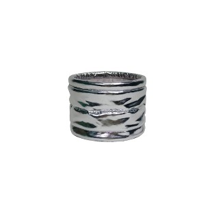 SoHome Round Pop Up Decorative Storage Basket Silver - 1 of 4