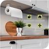 Srenta Clear Acrylic Paper Towel Holder Wall Mount Paper Towel Holder Under Cabinet, Adhesive Strips & Screws Included - 3 of 4
