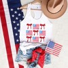 Simply Sage Market Women's Coquette Flags Chart Racerback Tank - 3 of 4