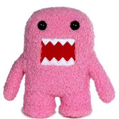 pink domo plush