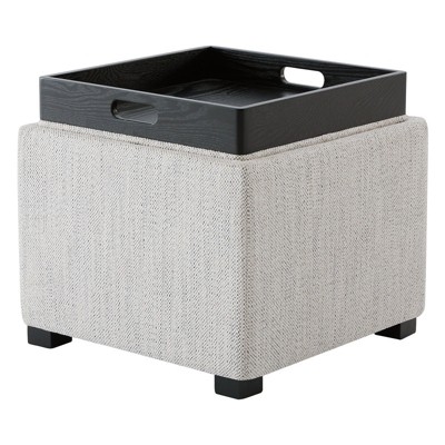 Spruce&Spring Storage Stool Ottoman