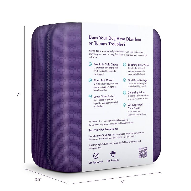 MySimplePetLab Dog Diarrhea Care Kit, 3 of 6