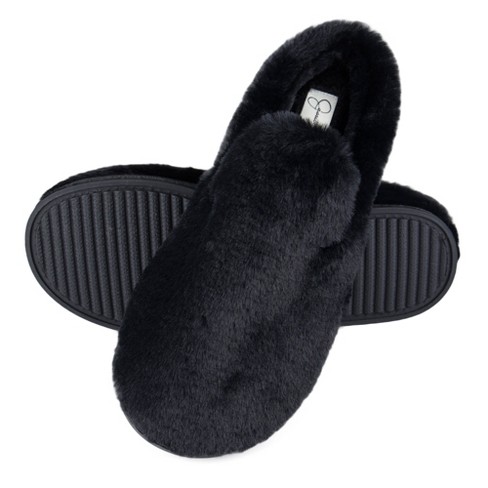 Jessica Simpson Womens Plush Smoking Slipper With Memory Foam - image 1 of 4