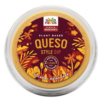 Good Foods Plant Based Queso Style Dip - 8oz