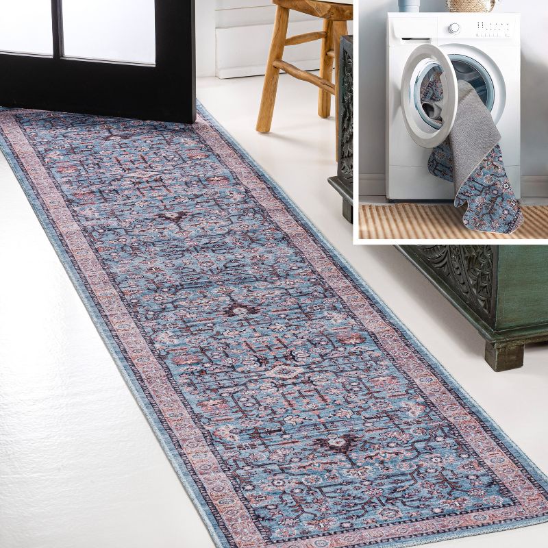 Kemer All-Over Persian Washable Area Rug - JONATHAN Y, 1 of 11