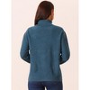 Seta T Women's Turtleneck Long Sleeve Knit Pullover Fall Winter Sweater Top - 4 of 4