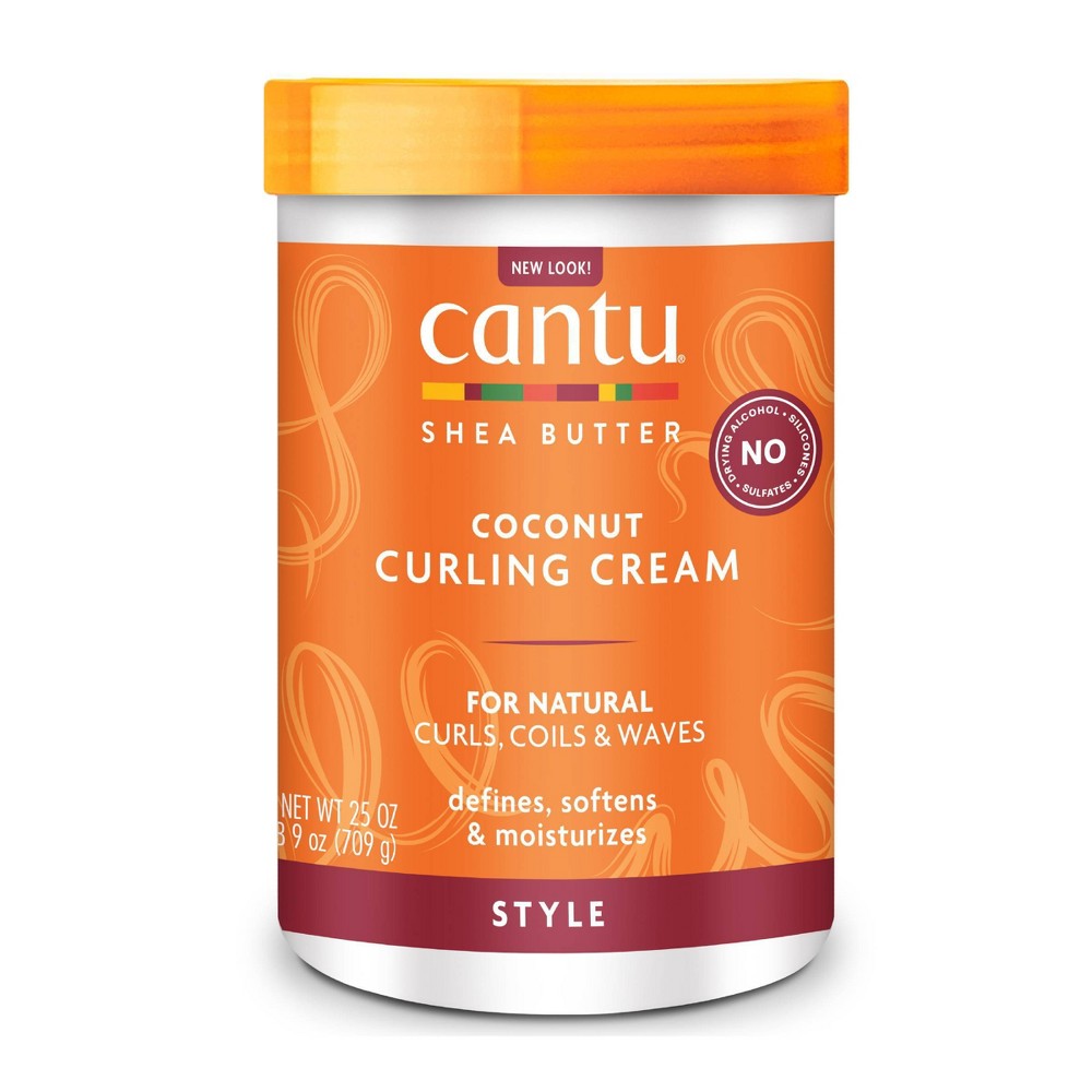 Photos - Hair Styling Product Cantu Natural Hair Coconut Curling Cream with Shea Butter - 25oz 