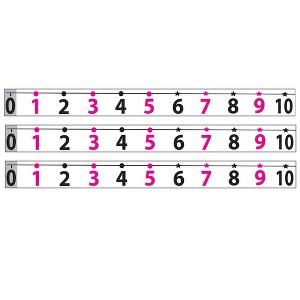 Ashley Productions® Magnetic Number Line -20 to 120, Pack of 3 - 1 of 2