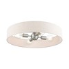 Livex Lighting Venlo 4 - Light Semi-Flush Mount in  Brushed Nickel - 3 of 4