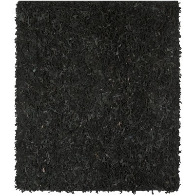 Leather Shag LSG511 Handwoven Rugs - Safavieh