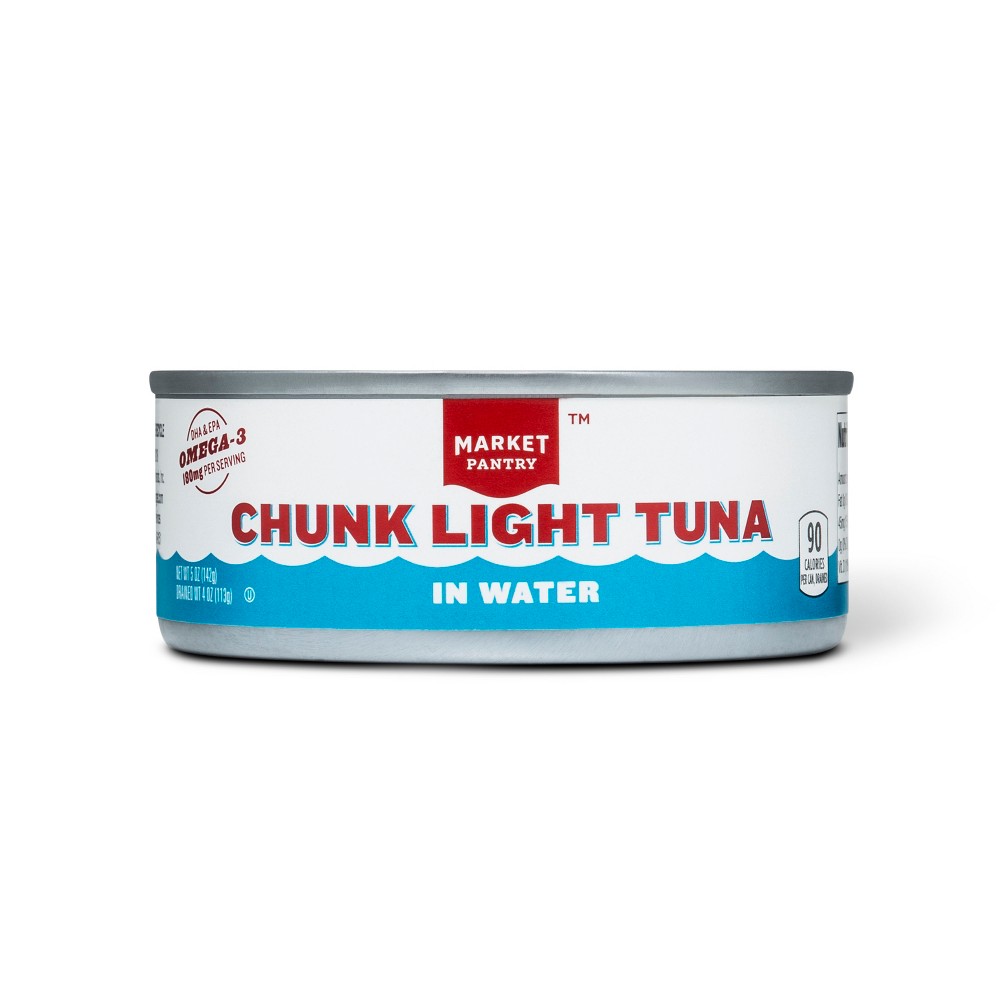 UPC 085239211052 product image for Chunk Light Tuna in Water 5 oz - Market Pantry | upcitemdb.com