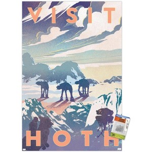 Trends International Star Wars: Hoth - Visit Hoth Unframed Wall Poster Prints - 1 of 4