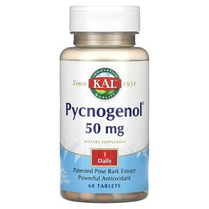 KAL Pycnogenol, 50 mg, 60 Tablets - 1 of 3