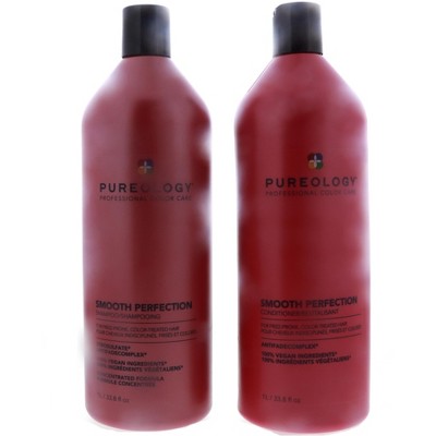 Pureology Smooth Perfection Shampoo, 33.8 oz & Pureology Smooth Perfection Conditioner, 33.8 oz DUO