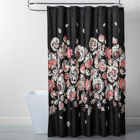 Floral Shower Curtain Threshold Target