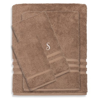 Linum Home Textiles 100% Turkish Cotton 4PC Denzi Towel Set