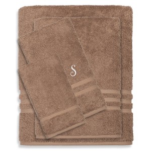 Linum Home Textiles 100% Turkish Cotton 4PC Denzi Towel Set - 1 of 1