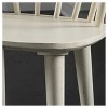 Set of 2 Countryside Rounded Back Spindle Wood Dining Chair Antique White - Christopher Knight Home: Rubberwood, Kitchen-Compatible - 3 of 4