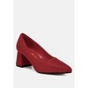 Caspia Rhinestones Embellished Pumps - 2 of 4