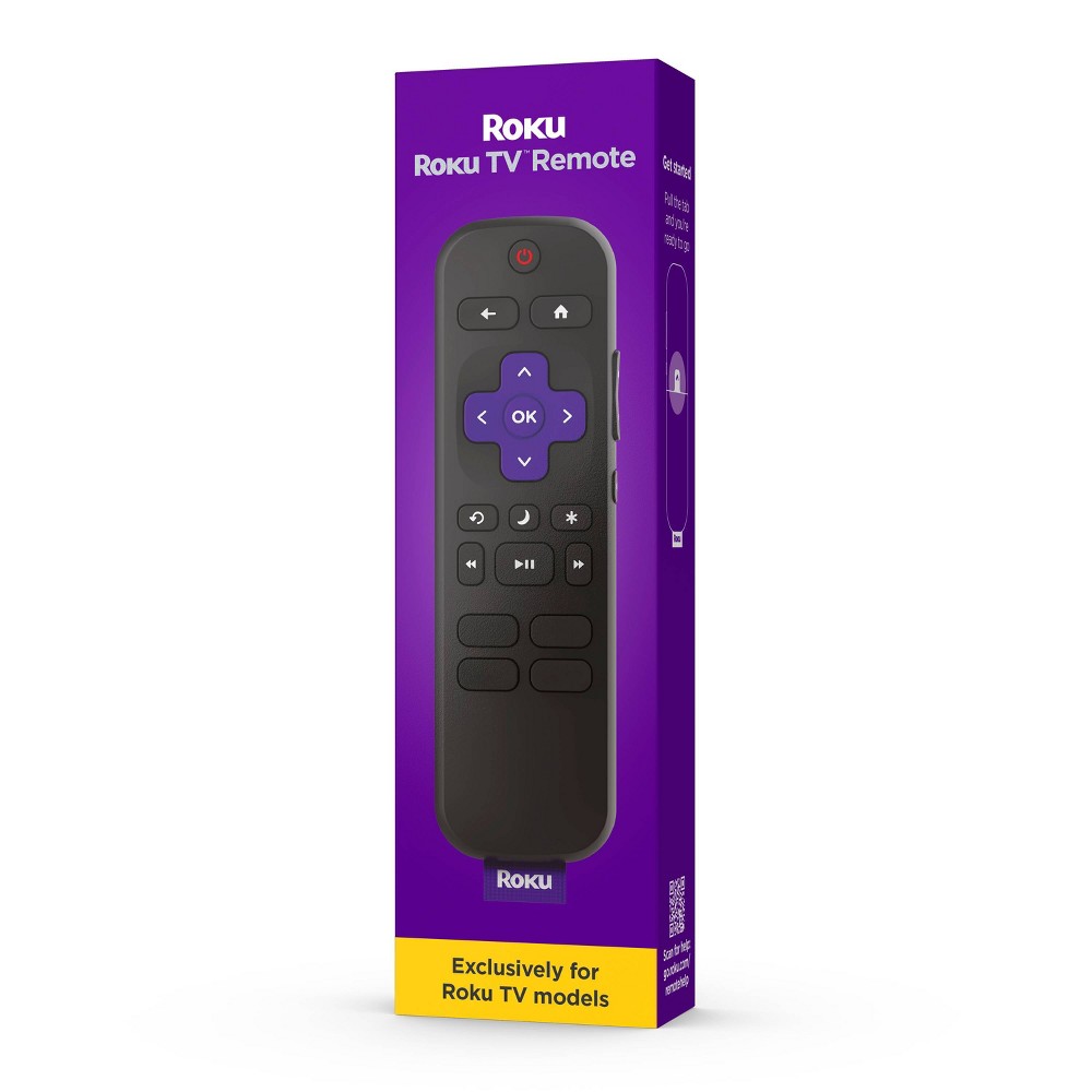 Photos - Remote control Roku Remote - TV Replacement Remote Compatible with  TV Models ONLY 