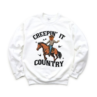 Simply Sage Market Women's Graphic Sweatshirt Creepin' It Country Cowboy