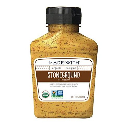 Made With Stone Ground Mustard Organic - Case of 6 - 9 oz - image 1 of 2