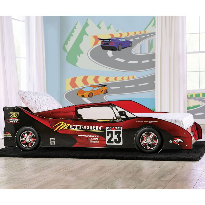 Twin Montin Race Car Youth Bed - miBasics, 6 of 12