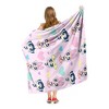 Cartoon Network Powerpuff Girls Raindow Power Silk Touch Throw Blanket 50x60 Inches - 4 of 4