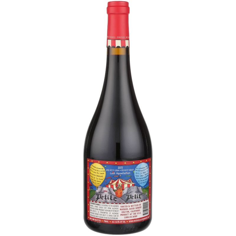 Petite Petit Sirah Red Wine - 750ml Bottle, 3 of 4