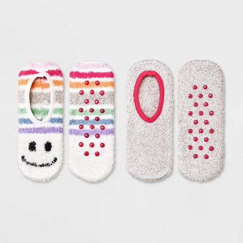 Smiley Face Cozy Socks