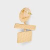 SUGARFIX by BaubleBar Cubic Zirconia Brainy Bunch Statement Earrings - Gold - 2 of 2