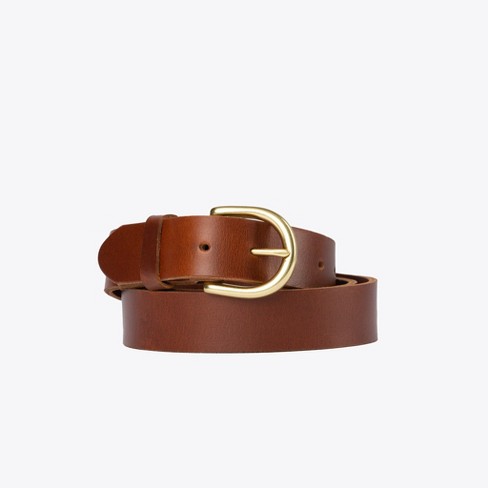 Talia Braided Belt Brandy