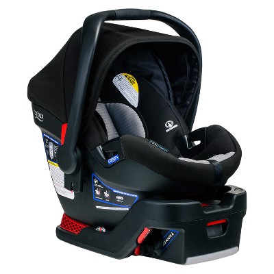 black infant car seat