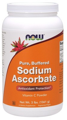Sodium Ascorbate Powder by Now Foods  -  3 lbs Powder